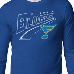 St. Louis Blues Starter Modern Tailsweep Long Sleeve T-Shirt - NHL T-shirts