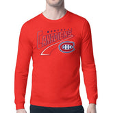 Montreal Canadiens Starter Modern Tailsweep Long Sleeve T-Shirt - NHL T-shirts