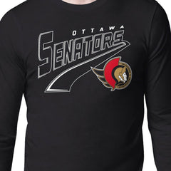 Ottawa Senators Starter Modern Tailsweep Long Sleeve T-Shirt - NHL T-shirts
