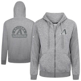 Arizona Diamondbacks Levelwear Podium Chenille Logo Full-Zip Hoodie - MLB Hoodies