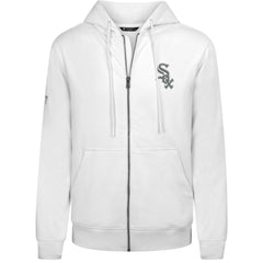 Chicago White Sox Levelwear Podium Chenille Logo Full-Zip Hoodie - MLB Hoodies