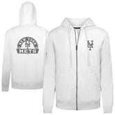 New York Mets Levelwear Podium Banner Arch Full-Zip Hoodie - MLB Hoodies