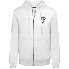 Philadelphia Phillies Levelwear Podium Banner Arch Full-Zip Hoodie - MLB Hoodies