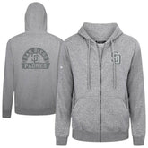 San Diego Padres Levelwear Podium Banner Arch Full-Zip Hoodie - MLB Hoodies