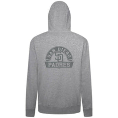 San Diego Padres Levelwear Podium Banner Arch Full-Zip Hoodie - MLB Hoodies