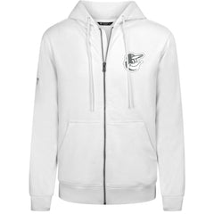 Baltimore Orioles Levelwear Podium Banner Arch Full-Zip Hoodie - MLB Hoodies