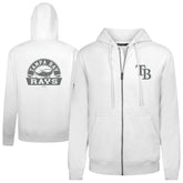 Tampa Bay Rays Levelwear Podium Banner Arch Full-Zip Hoodie - MLB Hoodies