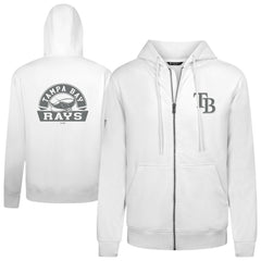 Tampa Bay Rays Levelwear Podium Banner Arch Full-Zip Hoodie - MLB Hoodies