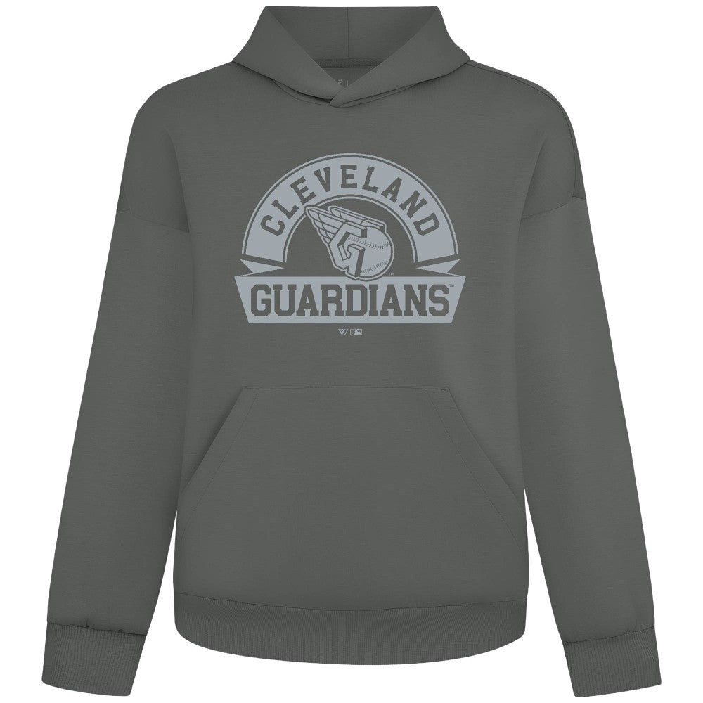 Cleveland Guardians Levelwear Luxe Signature Banner Arch Tri-Blend Hoodie - MLB Hoodies