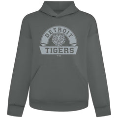 Detroit Tigers Levelwear Luxe Signature Banner Arch Tri-Blend Hoodie - MLB Hoodies