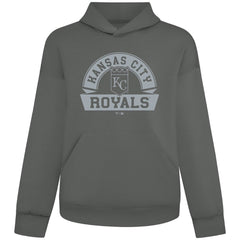 Kansas City Royals Levelwear Luxe Signature Banner Arch Tri-Blend Hoodie - MLB Hoodies
