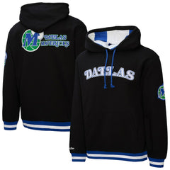 Black Dallas Mavericks Hardwood Classics Nights Playmaker Fleece Hoodie sale | NBA