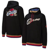 Black Cleveland Cavaliers Hardwood Classics Nights Playmaker Fleece Hoodie sale | NBA