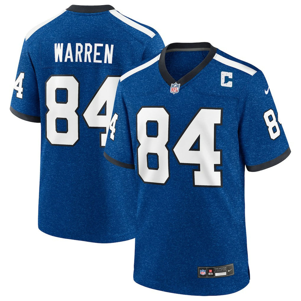 Indianapolis Colts Tyler Warren Alternate 2 Indiana Nights Game Jersey | NFL Sale