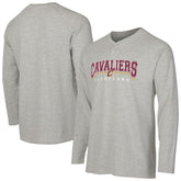 Gray Cleveland Cavaliers Concepts Sport Hawthorn Thermal Knit Long Sleeve Henley T-Shirt sale | NBA