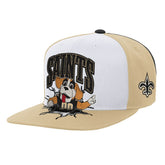 New Orleans Saints Youth Team Mascot Snapback Hat | NFL Outlet