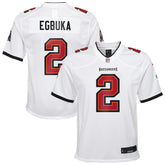 Tampa Bay Buccaneers Emeka Egbuka Youth White Game Jersey | NFL US