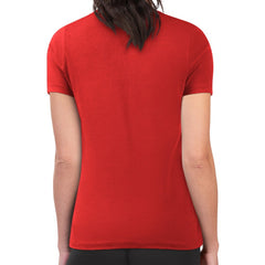 New Jersey Devils G-III 4Her by Carl Banks Women's Super-Slim Lightweight Pinstripe Circle Graphic T-Shirt - NHL T-shirts