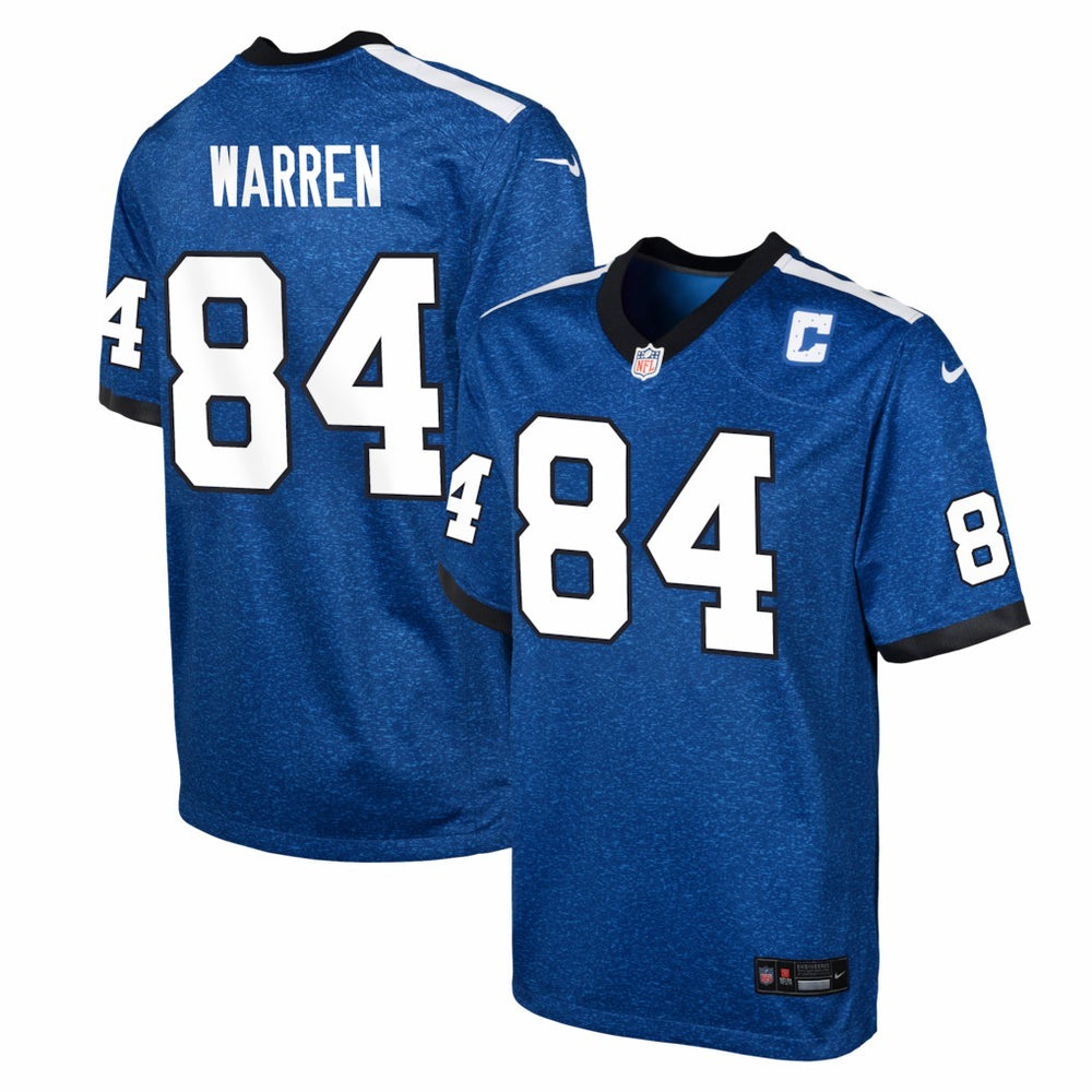 Indianapolis Colts Tyler Warren Youth Alternate 2 Game Jersey | NFL Online
