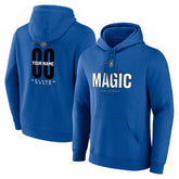 Blue Orlando Magic Center Court Name & Number Custom Hoodie | NBA