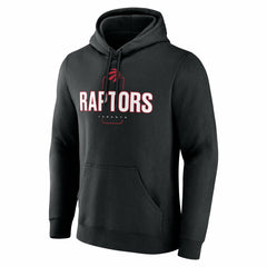 Black Toronto Raptors Center Court Name & Number Custom Hoodie | NBA