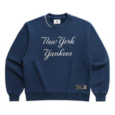 New York Yankees Madhappy Unisex Script Fleece Sweatshirt - MLB Sweatshirts