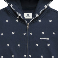 New York Yankees Madhappy Unisex All Over Fleece Full-Zip Hoodie - MLB Hoodies