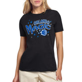 Black Orlando Magic Starter Women's Fireworks T-Shirt | NBA