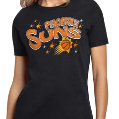 Black Phoenix Suns Starter Women's Fireworks T-Shirt | NBA