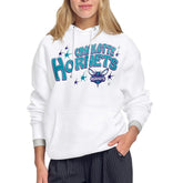 White Charlotte Hornets Starter Women's Fireworks Fleece Hoodie | NBA