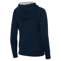 Spain National Team Antigua Women's Takeover Fleece Raglan Full-Zip Hoodie