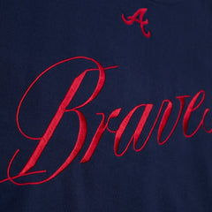 Atlanta Braves Mitchell & Ness Women's Script Sweatshirt - MLB Sweatshirts