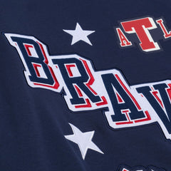 Atlanta Braves Mitchell & Ness Women's Pep Rally Sweatshirt - MLB Sweatshirts