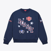 Boston Red Sox Mitchell & Ness Women's Pep Rally Sweatshirt - MLB Sweatshirts
