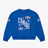 New York Mets Mitchell & Ness Women's Pep Rally Sweatshirt - MLB Sweatshirts