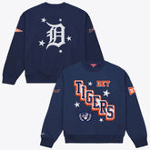 Detroit Tigers Mitchell & Ness Women's Pep Rally Sweatshirt - MLB Sweatshirts