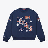 Houston Astros Mitchell & Ness Women's Pep Rally Sweatshirt - MLB Sweatshirts