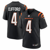 Cincinnati Bengals Sean Clifford Team Game Jersey | NFL Discount