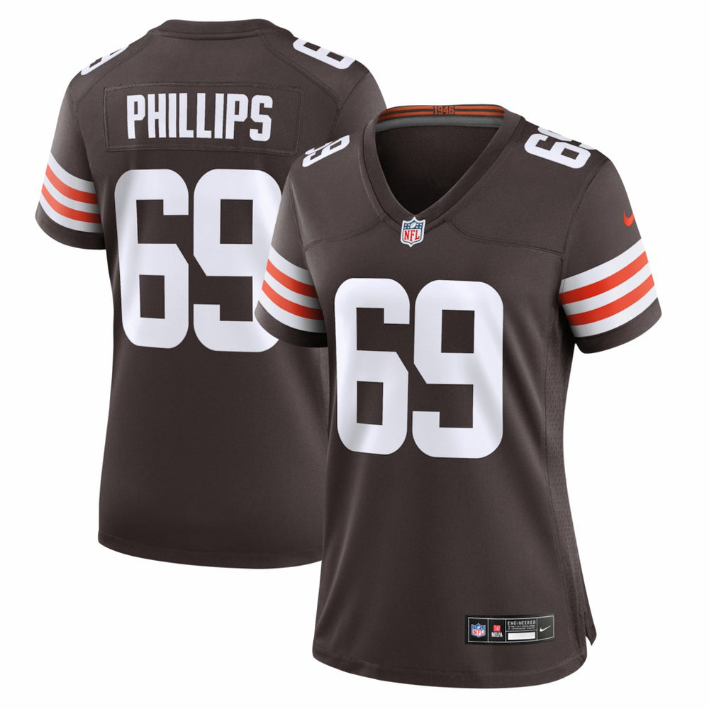 Cleveland Browns Tyre Phillips Women's Team Game Jersey | NFL Sale