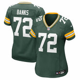 Green Bay Packers Brant Banks Women's Team Game Jersey | NFL Online