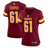 Washington Commanders Tyler Cooper Women's Team Game Jersey | NFL Discount