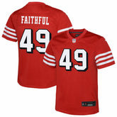 San Francisco 49ers The Faithful Youth Alternate 2 Game Jersey | NFL Online