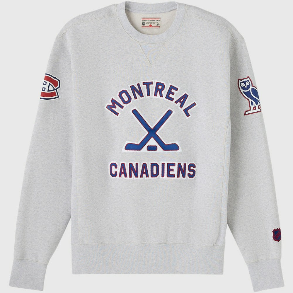 Montreal Canadiens OVO x NHL Fleece Sweatshirt - NHL Sweatshirts