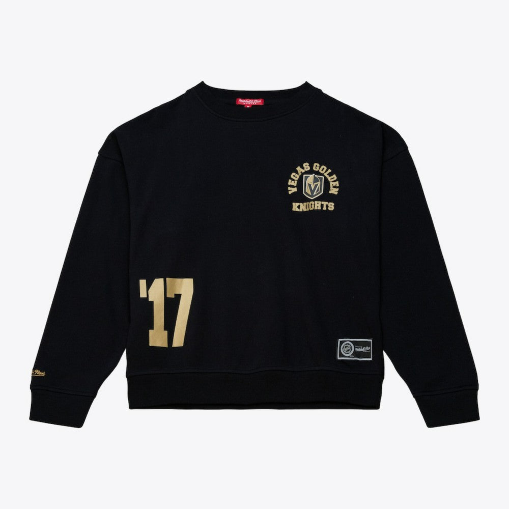 Vegas Golden Knights Mitchell & Ness Women's Crewneck Sweatshirt - NHL Sweatshirts