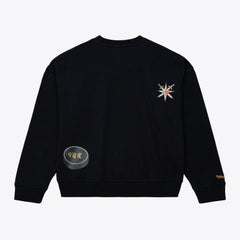 Vegas Golden Knights Mitchell & Ness Women's Crewneck Sweatshirt - NHL Sweatshirts