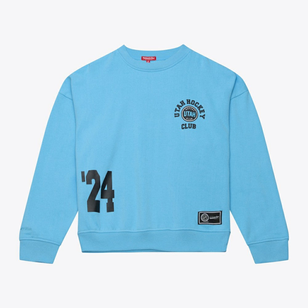 Utah Mammoth Mitchell & Ness Women's Crewneck Sweatshirt - NHL Sweatshirts