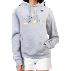 Buffalo Sabres G-III 4Her by Carl Banks Women's Shadow Logo Fleece Hoodie - NHL Hoodies
