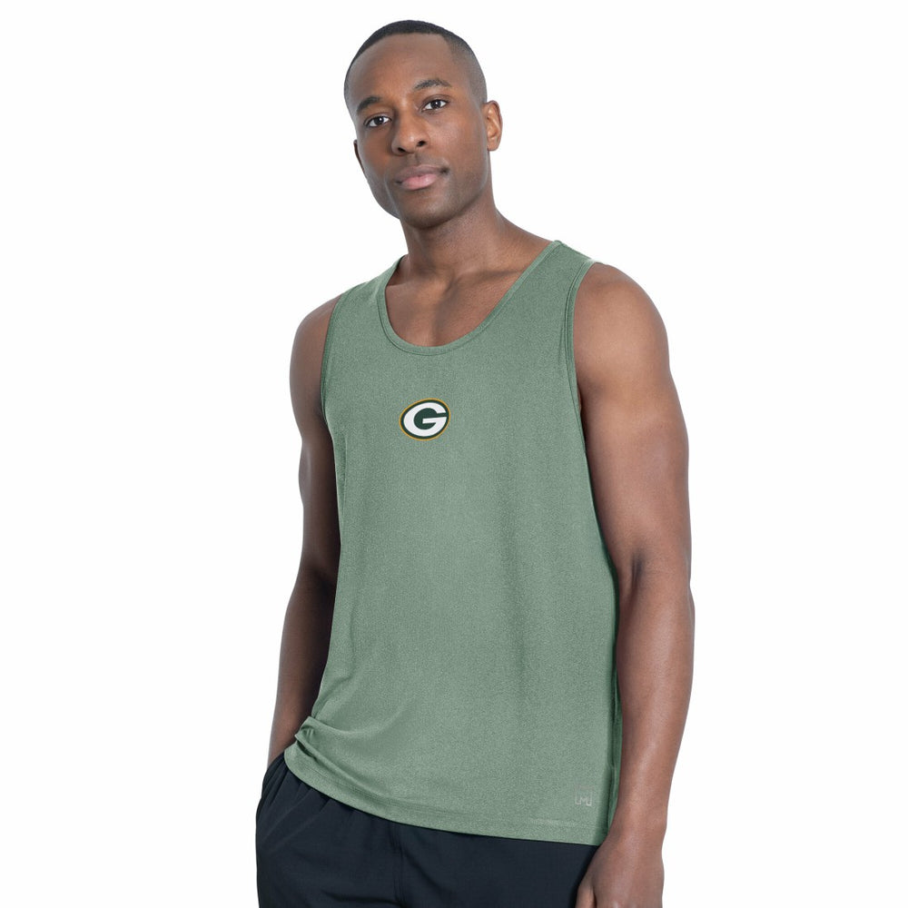 Green Bay Packers MSX by Michael Strahan Energy Scoop Neck Tank Top | NFL Near me