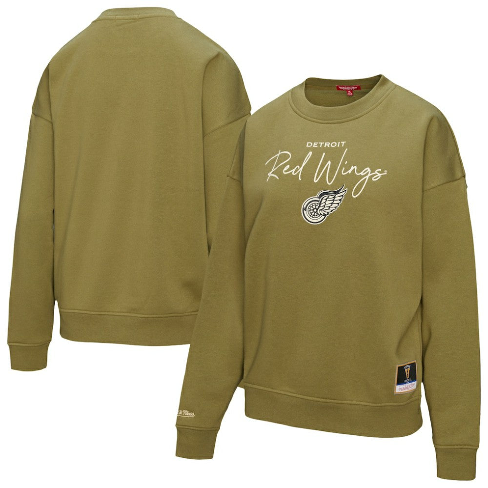 Detroit Red Wings Mitchell & Ness Women's Fleece Sweatshirt - NHL Sweatshirts