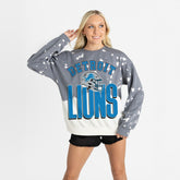 Detroit Lions Gameday Couture Women's Arch Rivals Faded Wash Sweatshirt | NFL Near me